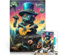 Rompecabezas de 1000 Piezas para Adolescentes Ritmos biopunk de Dinosaurios Juegos Divertidos Juguetes de decoración del hogar 75x50cm