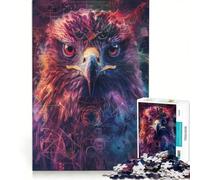 Rompecabezas de 1000 Piezas para Adolescentes: Ritual del Águila Ancestral, Juguete Educativo, Un Reto Exigente, 50x75cm