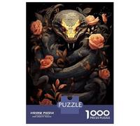 Rompecabezas De 1000 Piezas para Adolescentes Ritual Python Rompecabezas para Adultos Juguetes Antiestrés Decoración del Hogar Gran Regalo para Jugar 38x26cm/1000pcs