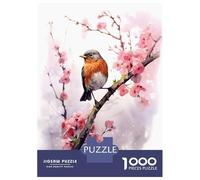 Rompecabezas De 1000 Piezas para Adolescentes Robin Hood Birds Rompecabezas para Adultos Juego De Ingenio Una Obra De Arte Regalos para Amigos Y Familiares 52x38cm/1000pcs