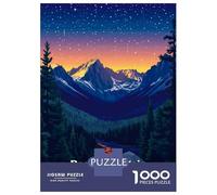 Rompecabezas De 1000 Piezas para Adolescentes Rocky Mountain National Park Rompecabezas para Adultos Juegos Familiares Vacaciones En Casa Matar El Tiempo Difícil Y Desafiante 38x26cm/1000pcs