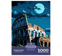 Rompecabezas De 1000 Piezas para Adolescentes Roman Colosseum Rompecabezas Juguetes DIY Pero Divertidos Y Humorísticos Cumpleaños Y Navidad 52x38cm/1000pcs