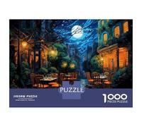 Rompecabezas De 1000 Piezas para Adolescentes Romantic Night in Paris Rompecabezas para Adultos Juego Práctico Pero Divertido Y Humorístico Regalos para Reducir El Estrés 70x50cm/1000pcs