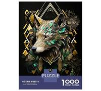 Rompecabezas De 1000 Piezas para Adolescentes Rompecabezas Abstract Amazing Animals Rompecabezas Juguetes DIY para La Diversión Familiar para Cumpleaños, Navidad 52x38cm/1000pcs