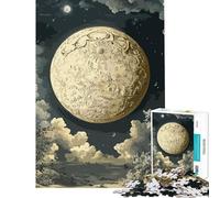 Rompecabezas de 1000 Piezas para Adolescentes Rompecabezas Abstracto Espacial para Adultos Juego de ingenio una Obra de Arte cumpleaños (tamaño 38x26cm)