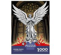 Rompecabezas De 1000 Piezas para Adolescentes Rompecabezas Angel of Death Rompecabezas Juegos Relajantes Una Obra De Arte Cumpleaños 70x50cm/1000pcs