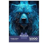 Rompecabezas De 1000 Piezas para Adolescentes Rompecabezas Astral Bear Rompecabezas Juegos Familiares Decoración del Hogar Regalos Y Cumpleaños Únicos 70x50cm/1000pcs