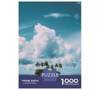 Rompecabezas De 1000 Piezas para Adolescentes Rompecabezas Blue Haven Tuamotu Escape Rompecabezas para Adultos Juego Práctico Una Obra De Arte para Cumpleaños, Navidad 52x38cm/1000pcs
