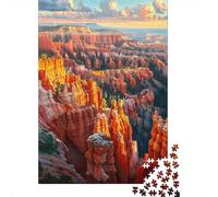 Rompecabezas De 1000 Piezas para Adolescentes Rompecabezas Bryce Canyon National Park-2 Rompecabezas Juegos Relajantes Una Obra De Arte Cumpleaños 52x38cm/1000pcs