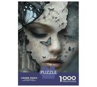 Rompecabezas De 1000 Piezas para Adolescentes Rompecabezas Butterfly Dreams Fantasy Art para Adolescentes Juegos Divertidos Una Obra De Arte para Cumpleaños, Navidad 70x50cm/1000pcs