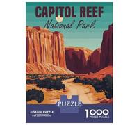 Rompecabezas De 1000 Piezas para Adolescentes Rompecabezas Capitol Reef National Park Rompecabezas Juegos Relajantes Regalo De Cumpleaños Regalos para Reducir El Estrés 70x50cm/1000pcs