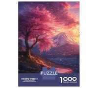 Rompecabezas De 1000 Piezas para Adolescentes Rompecabezas Cherry Blossom Serenity-34 para Adultos Juego Familiar Análisis Y Lógica Ayuda Al Cerebro A Ejercitarse 52x38cm/1000pcs