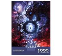 Rompecabezas De 1000 Piezas para Adolescentes Rompecabezas Chessboard of Fate Rompecabezas para Adultos Juego Práctico Patrón De Montaje 70x50cm/1000pcs