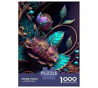 Rompecabezas De 1000 Piezas para Adolescentes Rompecabezas Colorful Abstract Lotus Rompecabezas para Adultos Juegos Relajantes Alivia El Estrés Difícil Y Desafiante 70x50cm/1000pcs