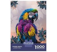 Rompecabezas De 1000 Piezas para Adolescentes Rompecabezas Colorful Parrot in Low Poly Style Rompecabezas Juegos Familiares Decoración del Hogar Regalos Y Cumpleaños Únicos 52x38cm/1000pcs