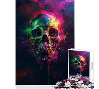 Rompecabezas de 1000 Piezas para Adolescentes Rompecabezas con visión espectral Juguetes para decoración del hogar Regalos de Amigo Secreto Juego práctico Ayuda a ejercitar el Cerebro tamaño 38x26cm