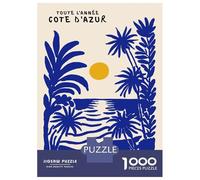 Rompecabezas De 1000 Piezas para Adolescentes Rompecabezas Cote DAzur Travel Juego Familiar De Rompecabezas Carrera De Velocidad Manual Cumpleaños 70x50cm/1000pcs