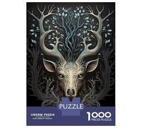 Rompecabezas De 1000 Piezas para Adolescentes Rompecabezas Cute Baby Fluffy Deer Rompecabezas Juegos Relajantes Una Obra De Arte Cumpleaños 52x38cm/1000pcs