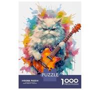 Rompecabezas De 1000 Piezas para Adolescentes Rompecabezas Cute Persian Cat Rompecabezas Juguetes DIY Decoración del Hogar Regalos Y Cumpleaños Únicos 52x38cm/1000pcs