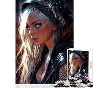 Rompecabezas de 1000 Piezas para Adolescentes Rompecabezas Cyberpunk Muse Juguetes antiestrés Regalos de Amigo Secreto Juegos de relajación Mejora del Amor en Pareja tamaño 38x52cm