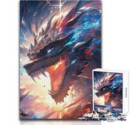 Rompecabezas de 1000 Piezas para Adolescentes, Rompecabezas de Anime Cyberdragon, diversión Familiar y Noche de Juegos, desafío difícil, Gran Regalo, tamaño 38x26cm