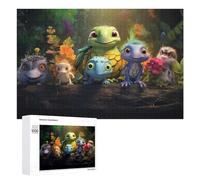 Rompecabezas de 1000 piezas para adolescentes, rompecabezas de aventuras en la selva, rompecabezas para adultos, juguete para decoración de pared, decoración perfecta desafiante para completar 1000
