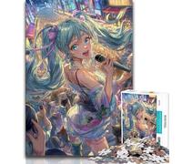 Rompecabezas de 1000 Piezas para Adolescentes, Rompecabezas de Chicas de Anime para Adultos, un desafío difícil para aliviar el estrés, Regalos de Amigo Secreto (tamaño 75x50cm)