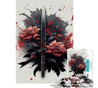 Rompecabezas de 1000 Piezas para Adolescentes Rompecabezas de Daga Antigua Juguetes Juegos educativos Juegos educativos de Aprendizaje Ideas para Regalos educativos (tamaño 50x75cm)