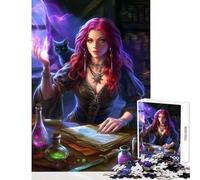 Rompecabezas de 1000 Piezas para Adolescentes Rompecabezas de elixires y encantamientos Juguete Educativo Regalos de cumpleaños Juegos Divertidos colección de Artistas Bellas Artes tamaño 38x52cm