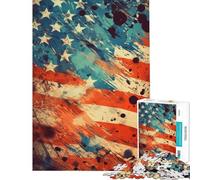 Rompecabezas de 1000 Piezas para Adolescentes Rompecabezas de Historia Estadounidense para Adultos Juegos Divertidos Arte para la Pared Ayuda a ejercitar el Cerebro (Tamaño 38x26cm)