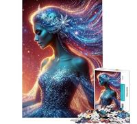 Rompecabezas de 1000 Piezas para Adolescentes Rompecabezas de la Diosa Astral Juego de ingenio desafío difícil de completar (tamaño 50x75cm)