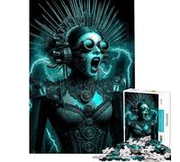 Rompecabezas de 1000 Piezas para Adolescentes Rompecabezas de la Diosa del Trueno para Adultos Juegos relajantes para divertirse en Familia en cumpleaños y Navidad (Tamaño 38x52cm)