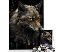 Rompecabezas de 1000 Piezas para Adolescentes Rompecabezas de la Isla Encantada del Lobo Juguetes de Bricolaje Gran Regalo para Juegos Juego Educativo descompresión Intelectual tamaño 38x26cm