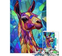 Rompecabezas de 1000 Piezas para Adolescentes Rompecabezas de Llamas de vitral para Adultos Juego Familiar para Mejorar la Memoria Actividades Divertidas para Hacer en casa (Tamaño 38x26cm)