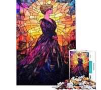 Rompecabezas de 1000 Piezas para Adolescentes Rompecabezas de Mosaico de la Princesa Diana para Adultos Juegos Familiares Juego de ensamblaje desafiante Regalos (tamaño 38x52cm)