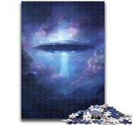 Rompecabezas de 1000 Piezas para Adolescentes, Rompecabezas de Nave Espacial galáctica para Adultos, Ideal como Juego Educativo, Regalo Ideal para Toda la Familia (26x38cm)