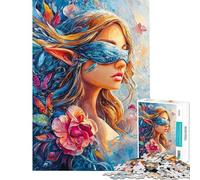 Rompecabezas de 1000 Piezas para Adolescentes Rompecabezas de Princesas para Adolescentes desafío difícil para cumpleaños Navidad Juegos de ingenio para Toda la Familia 38x52cm