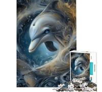 Rompecabezas de 1000 Piezas para Adolescentes Rompecabezas de un Mundo fantástico para Adultos Juegos relajantes Una Obra de Arte Regalos para Reducir el estrés (Tamaño 38x52cm)