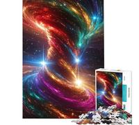 Rompecabezas de 1000 Piezas para Adolescentes Rompecabezas de vórtice cósmico Colorido para Adultos Juego práctico Divertido y humorístico Actividades Divertidas para Hacer en casa (tamaño 50x75cm)