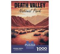 Rompecabezas De 1000 Piezas para Adolescentes Rompecabezas Death Valley National Park Rompecabezas Juguetes DIY para La Diversión Familiar para Cumpleaños, Navidad 70x50cm/1000pcs