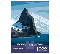 Rompecabezas De 1000 Piezas para Adolescentes Rompecabezas Deception Island, Antarctica Travel para Adultos Juego Familiar Análisis Y Lógica Ayuda Al Cerebro A Ejercitarse 52x38cm/1000pcs