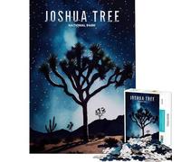 Rompecabezas de 1000 Piezas para Adolescentes Rompecabezas del Parque Joshua Tree para Adultos Juego de ingenio para Mejorar la Memoria desafiante de completar (tamaño 38x52cm)