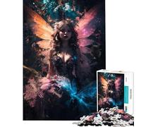 Rompecabezas de 1000 Piezas para Adolescentes Rompecabezas Digitales de Hadas para Adultos Juego Familiar para Mejorar la Memoria Toda la Familia (tamaño 38x26cm)