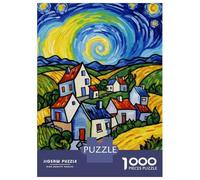 Rompecabezas De 1000 Piezas para Adolescentes Rompecabezas Dog In Space Rompecabezas para Adultos Juego Práctico Patrón De Montaje 38x26cm/1000pcs