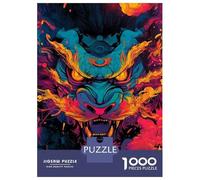 Rompecabezas De 1000 Piezas para Adolescentes Rompecabezas Dragon Head Art Print Juego Familiar De Rompecabezas Carrera De Velocidad Manual Cumpleaños 70x50cm/1000pcs