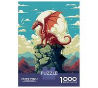 Rompecabezas De 1000 Piezas para Adolescentes Rompecabezas Dragon Pixel Art Rompecabezas Juegos Relajantes Una Obra De Arte Cumpleaños 52x38cm/1000pcs