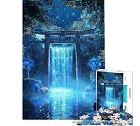 Rompecabezas de 1000 Piezas para Adolescentes Rompecabezas El Santuario de Suijin para Adultos Juego Familiar Desafío difícil Regalos para Reducir el estrés (Tamaño 50x75cm)