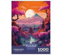 Rompecabezas De 1000 Piezas para Adolescentes Rompecabezas Fantasy Nature Japan 03 Rompecabezas Juguetes Antiestrés Corte De Precisión Regalos para Reducir El Estrés 38x26cm/1000pcs