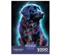 Rompecabezas De 1000 Piezas para Adolescentes Rompecabezas Farm Dog Oil Paint Rompecabezas Juegos Familiares Decoración del Hogar Regalos Y Cumpleaños Únicos 70x50cm/1000pcs