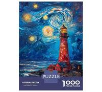 Rompecabezas De 1000 Piezas para Adolescentes Rompecabezas Florence in Watercolor Rompecabezas para Adultos Juego Práctico Una Obra De Arte para Cumpleaños, Navidad 38x26cm/1000pcs